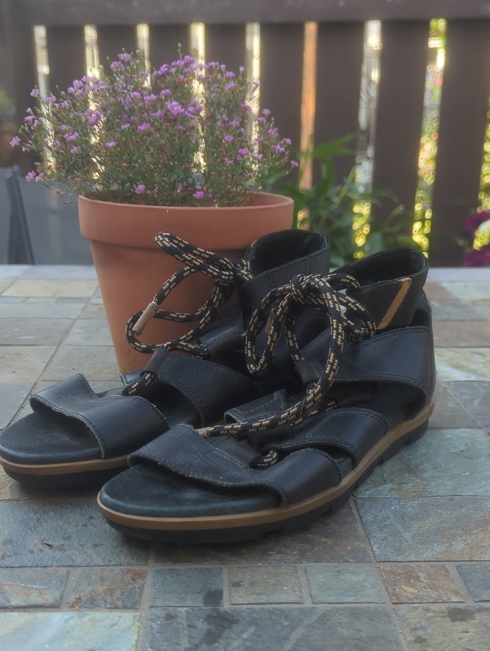 Sorel | 9.5 Torpeda II Leather Gladiator Sandals - Women